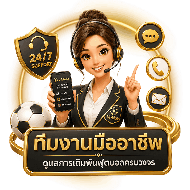 ทีมงานมืออาชีพ ดูแลการเดิมพันฟุตบอลครบวงจร