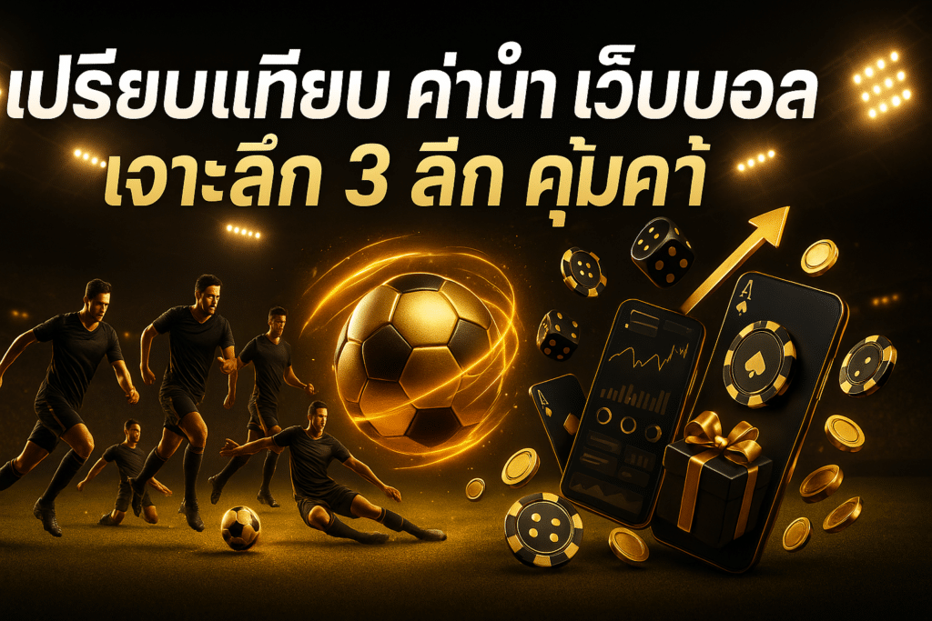 เปรียบเทียบ ค่าน้ำ เว็บบอล