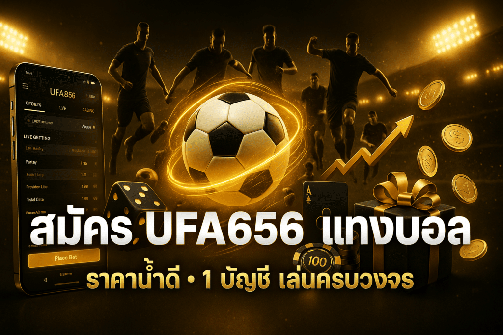 สมัคร UFA656 แทงบอล